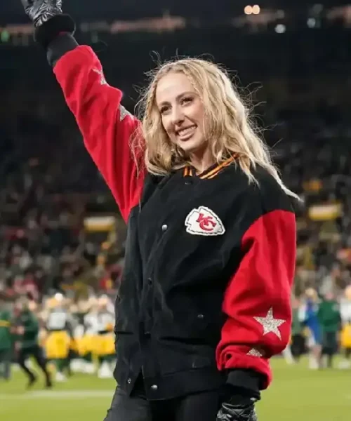 Brittany Mahomes KC Varsity Jacket