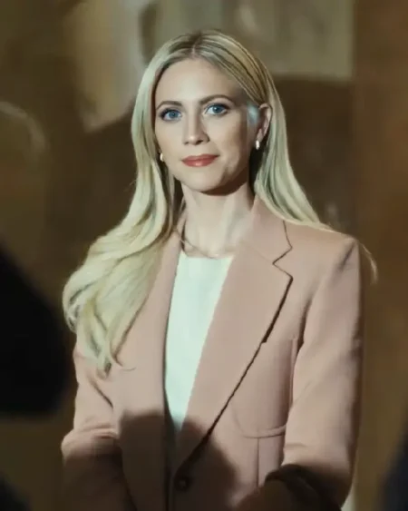 Brittany Snow The Beast in Me Pink Blazer