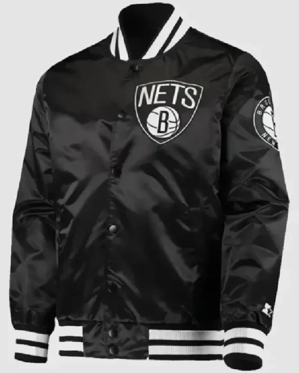 Brooklyn Nets The Diamond Classic Starter Varsity Jacket