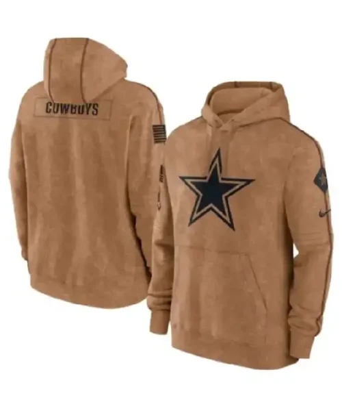 Brown Cowboys Hoodie