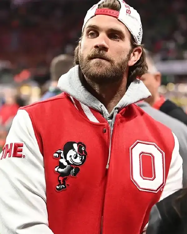 Bryce Harper Ohio State Varsity Jacket