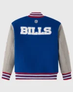 Buffalo Bills OVO Wool Varsity Jacket in Blue & Grey 2025