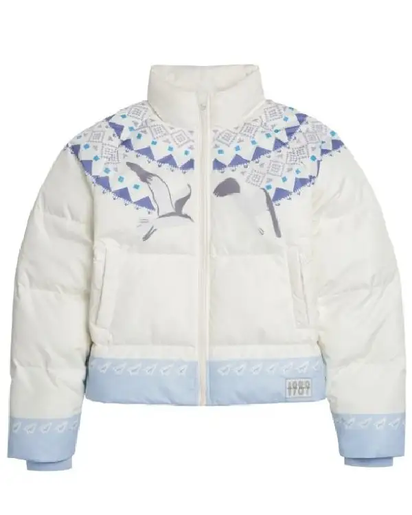 Buy 1989 Taylor’s Version Seagull Off-White Zip-Up Puffer Jacket