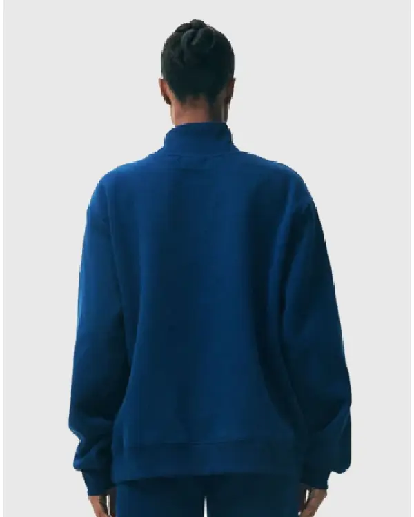 Buy 2025 Parke Holiday Varsity Turtleneck Blue Fleece