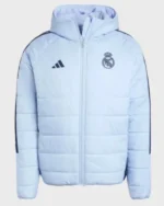 Buy Adidas Real Madrid Training Hooded Puffer Jacket