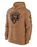 Buy Chicago Bears Salute To Service Club 2023 Brown Pullover