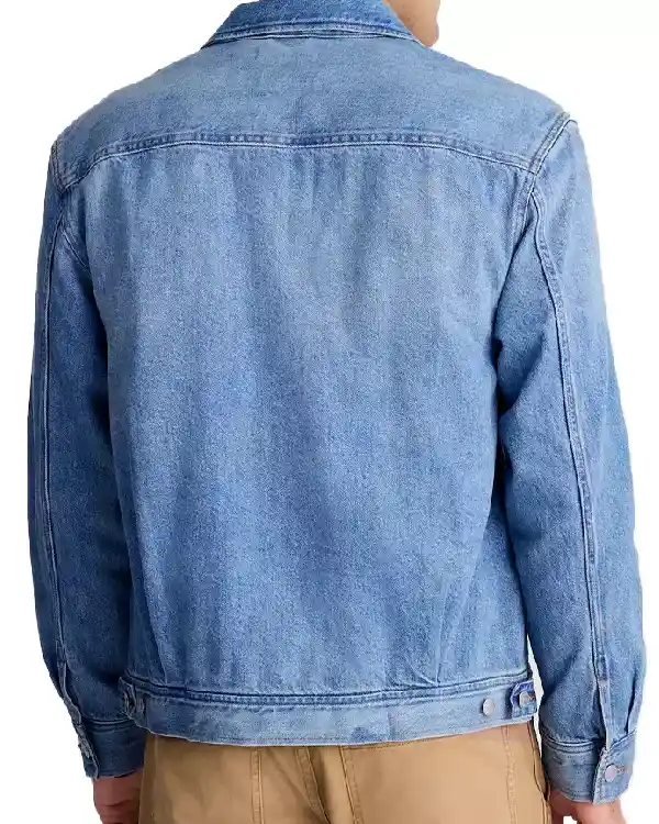 Buy Game Tournament Players Era Championship Carmelo Anthony Denim Jacket
