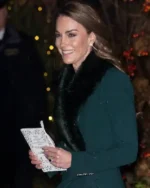 Buy Kate Middleton Christmas Carol Service Ceremony Blue Coat Sale