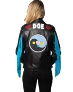 Buy Katy Perry Harleys In Hawai Black Leather Jacket For Women