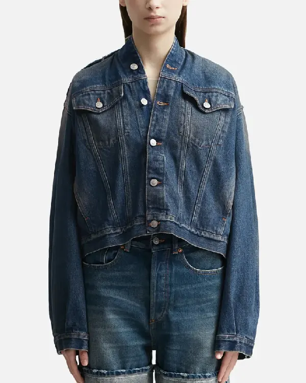 Buy MM6 Maison Margiela Denim Jacket Men And Women Sale