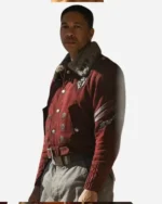 Buy Maximus Fallout Season 02 Aaron Moten Red Shearling Jacket