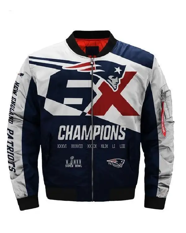 Buy New England Patriots 6X Super Bowl Championship Jacket
