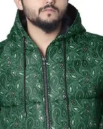 Buy Red Bandana Jacket for Men and Women green