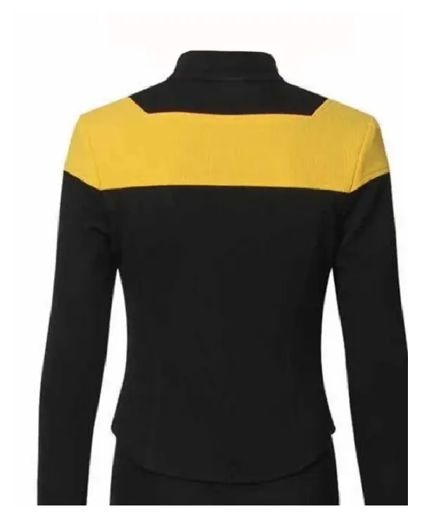 Buy Sophie Turner X-Men Dark Phoenix Jean Black and Yellow Jacket On Sale