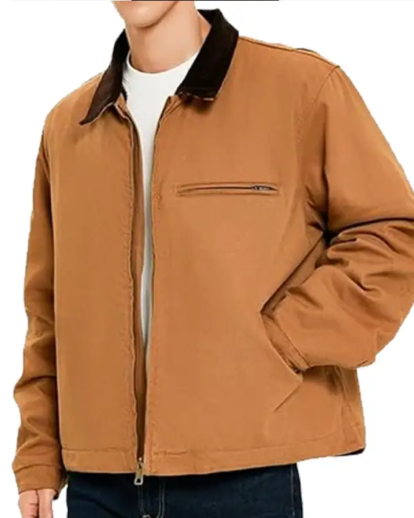 Buy The Road S01 Jordan Davis Brown Cotton Jacket