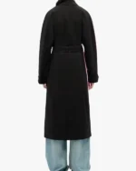 Buy Two-Tone Trench Pink And Black Coat For Women’s Sale