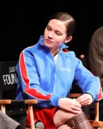 Cailee Spaeny Technical Yarn Zipper Sweatshirt