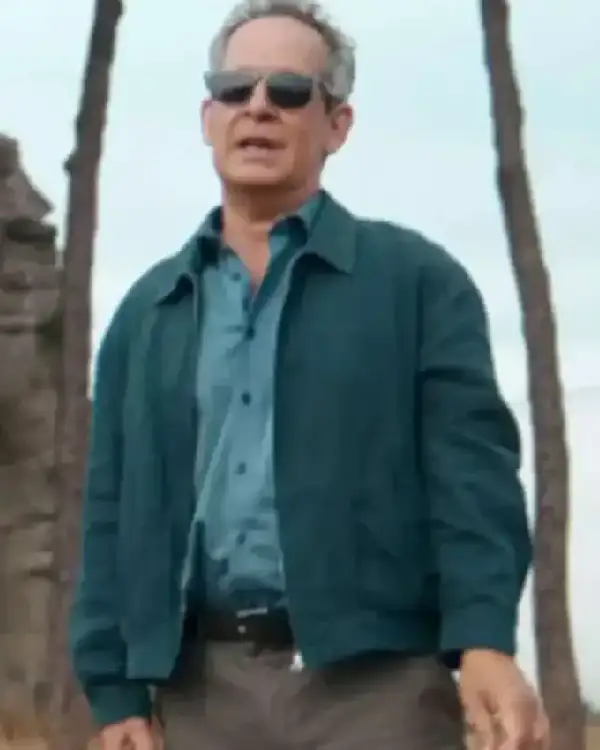 Cameron Beck The Iris Affair Tv Series Tom Hollander Blue Cotton Jacket