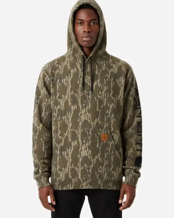 Carhartt Loose Fit Camo Hoodie