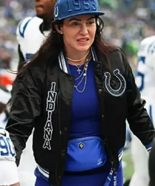 Carlie Irsay-Gordon Indianapolis Colts Bomber Jacket