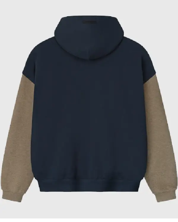 Chicago Bears Fear of God Essentials Navy_Brown Sport Hoodie