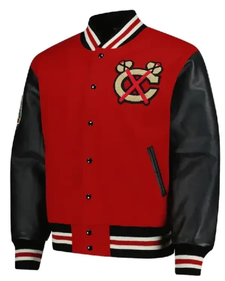Chicago Blackhawks Winter Classic Varsity Jacket