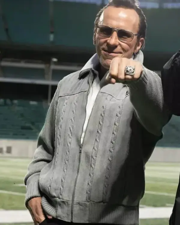 Christian Bale Madden 2026 Wool Jacket