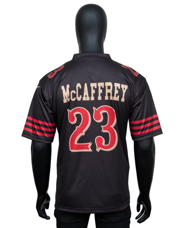 Christian McCaffrey San Francisco 49ers Rivalries Jersey back