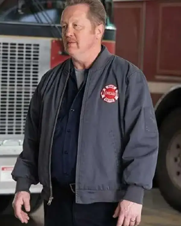 Christian Stolte Chicago Fire Cotton Bomber Jacket