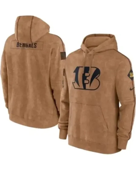Cincinnati Bengals Brown Hoodie