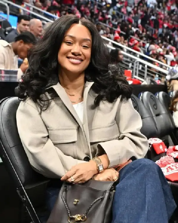 Crystal Renee Hayslett Chicago Bulls v Atlanta Hawks Jacket