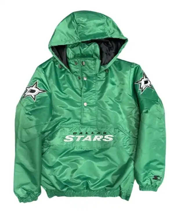 Dallas Stars All Star Half-Snap Pullover Jacket