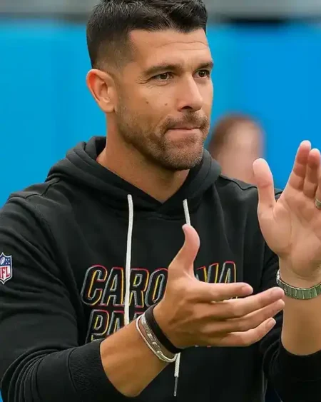 Dave Canales Carolina Panthers Black Hoodie