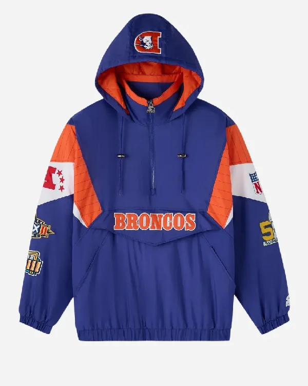 Denver Broncos OVO Starter Pullover Jacket