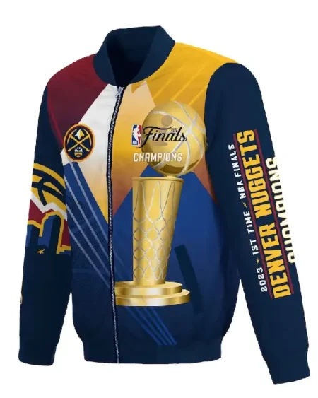 Denver Nuggets 2023 NBA Finals Champions Zip Up Jacket