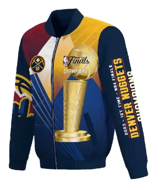 Denver Nuggets 2023 NBA Finals Champions Zip Up Jacket