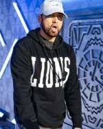 Detroit Lions Black Eminem Pullover Hoodie sale