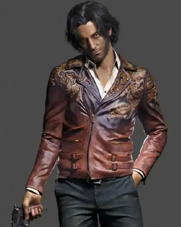 Dr. Luis Serra Leather Jacket