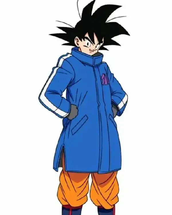 Dragon Ball Super Broly Goku Blue Sab Coat