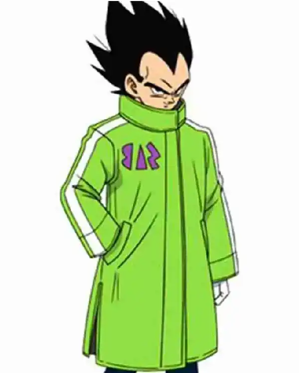 Dragon Ball Super Broly Vegeta Sab Green Coat