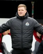 Eddie Howe Black Puffer Jacket