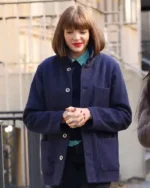 Elsbeth Madison Fortune Blue Wool Jacket