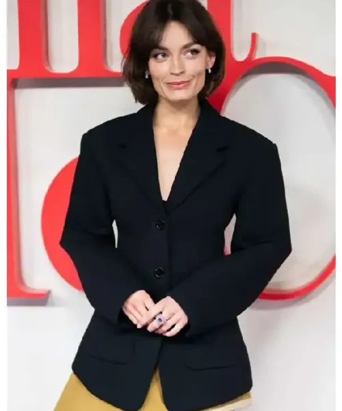 Emma Mackey Ella McCay Black Blazer