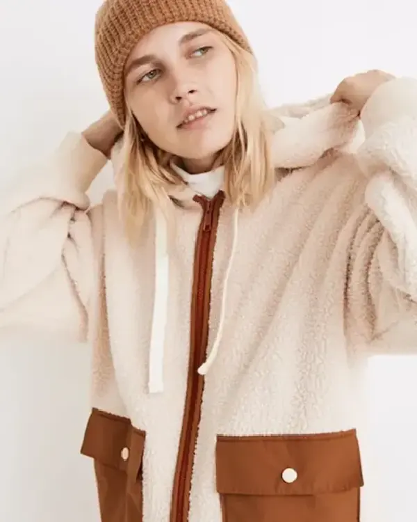 Erin Napier Home Town S08 Fleece Hooded Zip Jacket