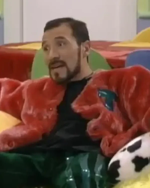 Familia Peluche Red Fur Jacket