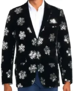 Finding Mr. Christmas Tv Series S02 Jonathan Bennett Black Velvet Blazer