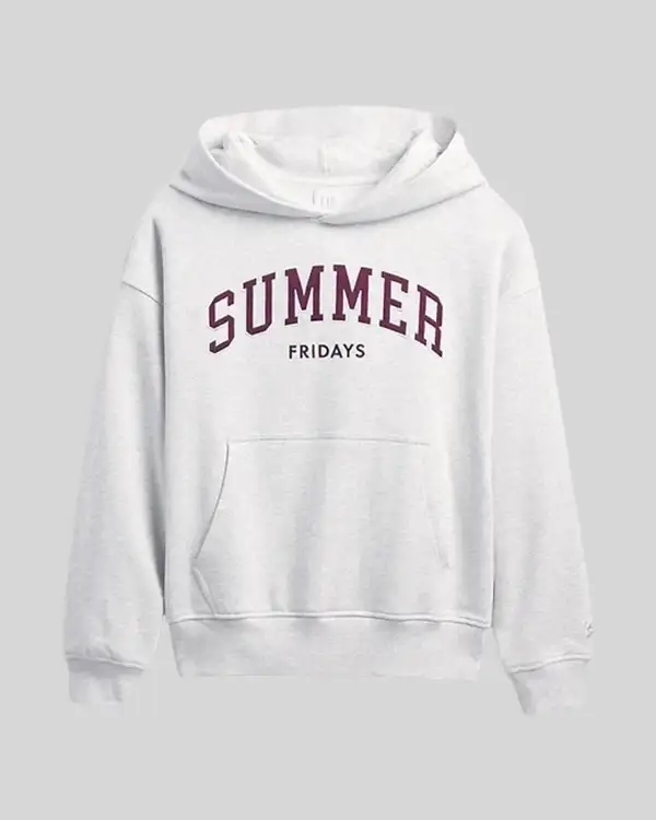 Gap × Summer Fridays Oversized Logo Hoodie
