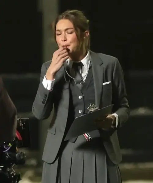 Gigi Hadid Gray Blazer