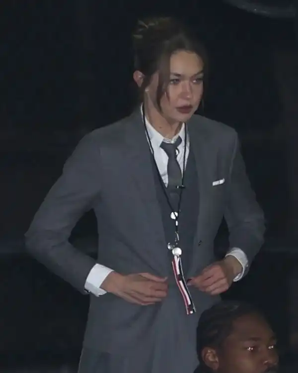 Gigi Hadid Gray Blazer sale