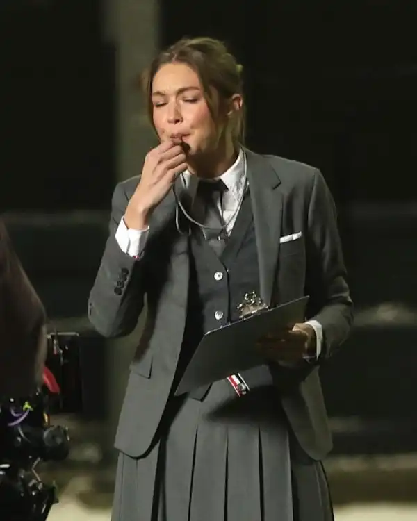 Gigi Hadid Gray Blazer